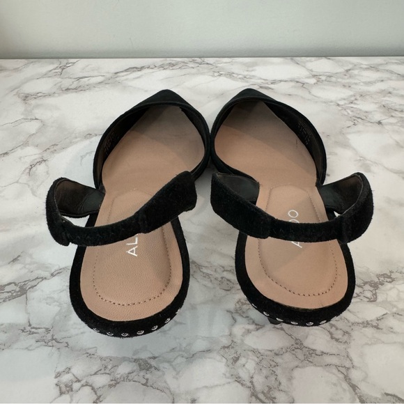 Aldo Creranna Suede Slingback Kitten Heels - Picture 7 of 11